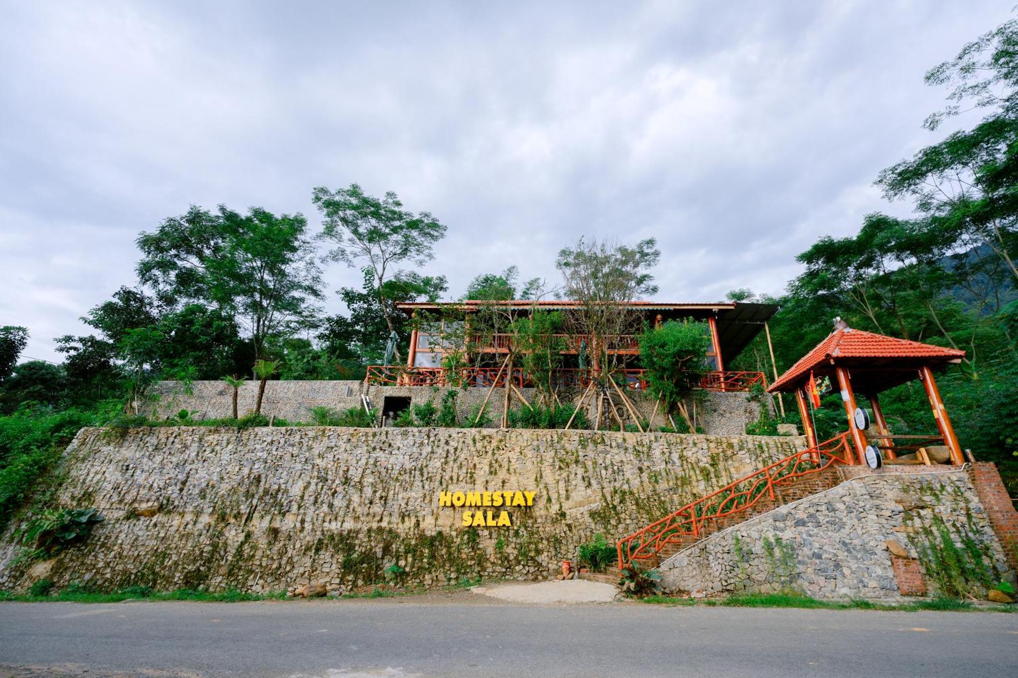 Pu Luong Sala Homestay Huong Ba Thuoc Exterior foto