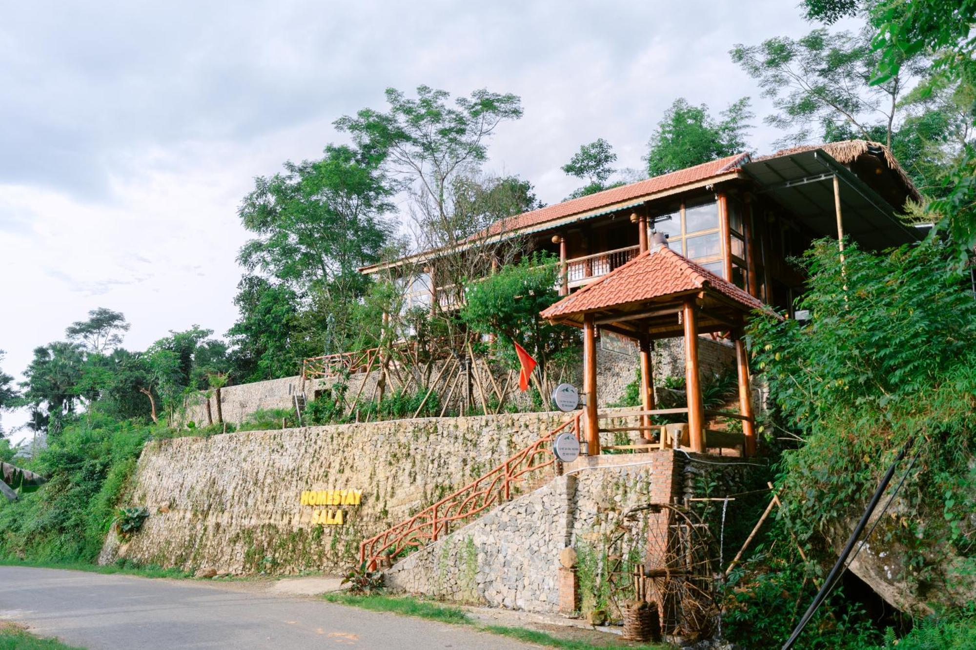 Pu Luong Sala Homestay Huong Ba Thuoc Exterior foto