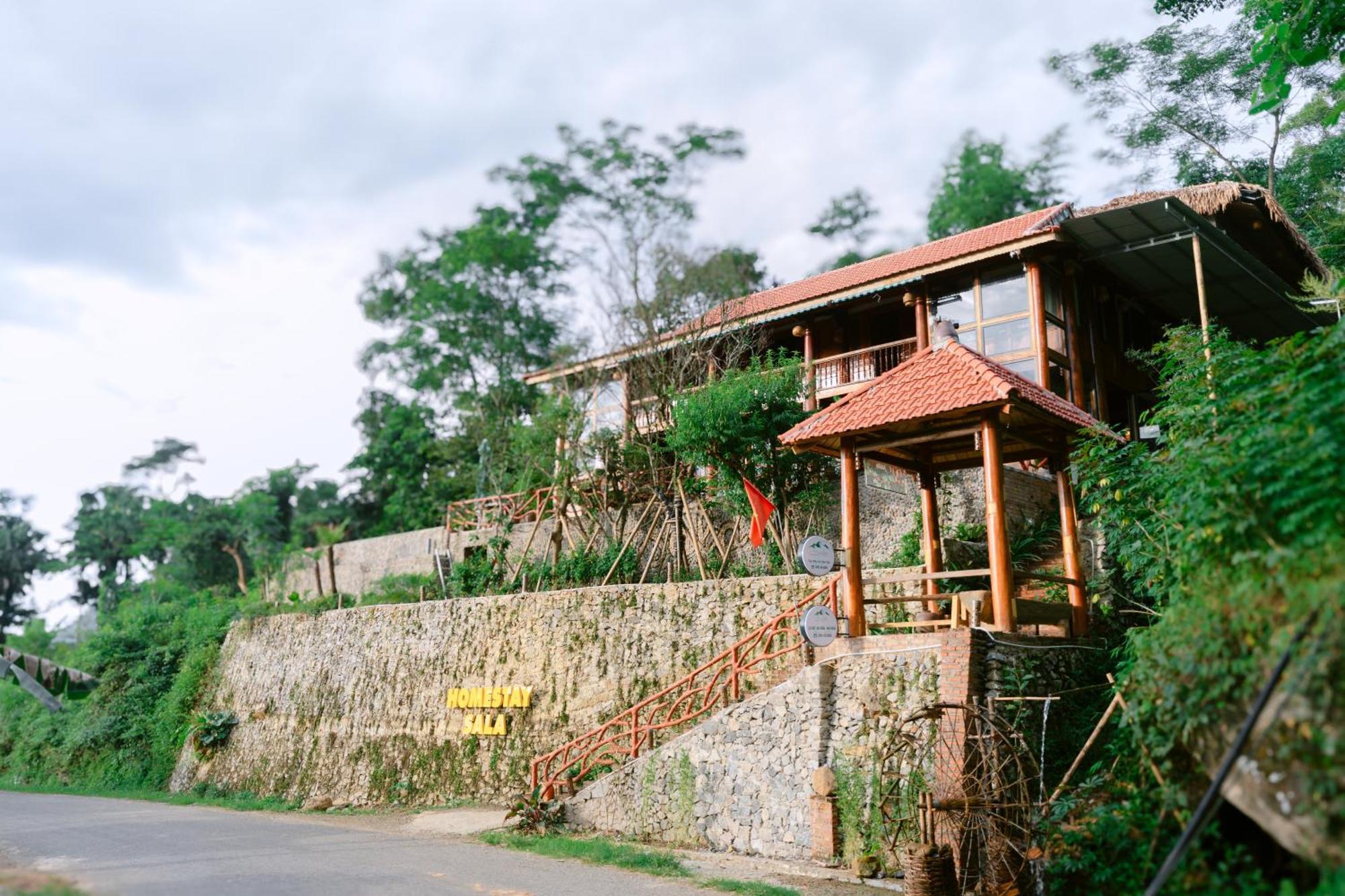 Pu Luong Sala Homestay Huong Ba Thuoc Exterior foto